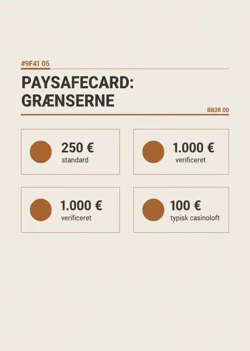 En hånd holder et Paysafecard voucher med casinochips i baggrunden, symboliserende anonyme online casino indbetalinger.